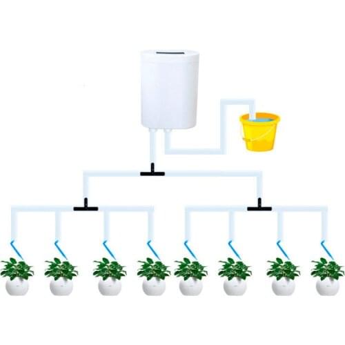 Intelligent Garden Automatic Watering Pump Controller Indoor Plants Drip Irrigation Device Water Pump Timer Watering System Kit