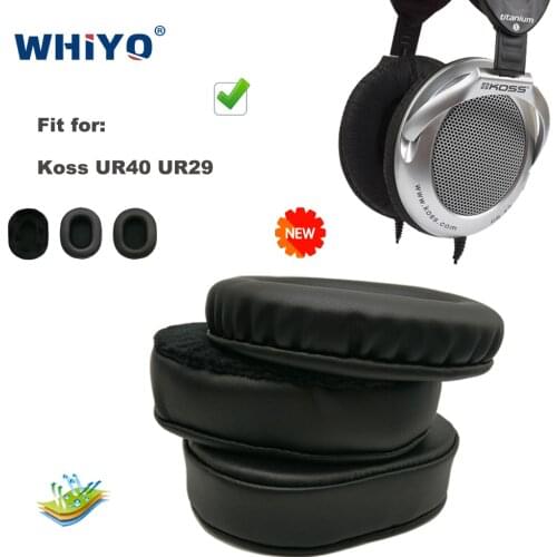 Replacement Ear Pads for Koss UR40 UR29 UR 40 29 UR-40 UR-29 Headset Parts Leather Cushion Velvet Earmuff Earphone Sleeve Cover