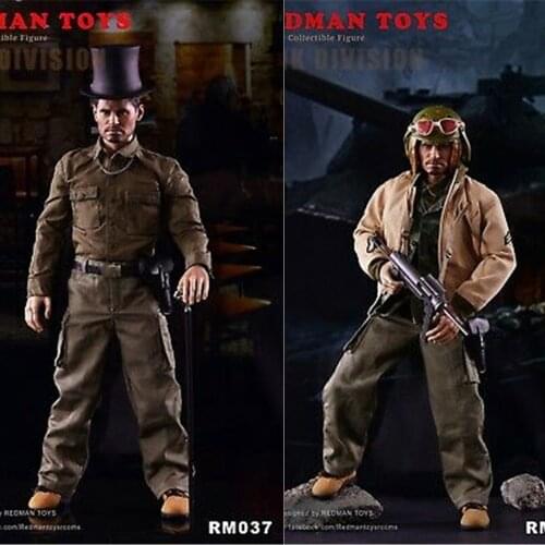 In Stock 1/6 RM037 Fury Tank Division Collectible Action Figure Model Toys REDMAN TOYS For Collection birthday Gifts