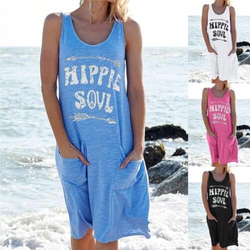 Sleeveless Letter print Short Dress Women Summer knitted casual vest mid-length dress Retro Double Layer Streetwear Mini Dress