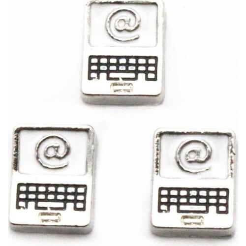 10pcs/lot Charms calculator Floating Charms for Floating Memory pendant charms Lockets DIY Jewelry