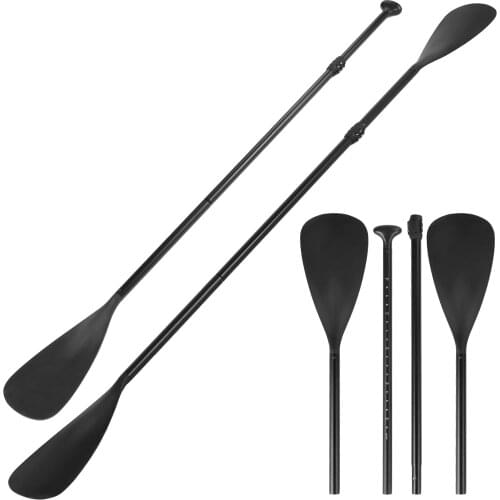 4-Piece Dual Purpose Adjustable SUP Paddle Kayak Boat Stand Up Paddle Board kayak accessories