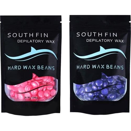 No Strip Painless Hard Wax Beads Women Men Hair Removal Depilatory Waxing Beans for Sensitive Skin, 200g