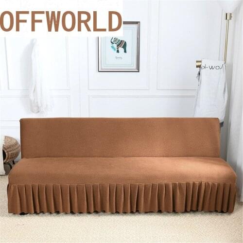 All-inclusive Skirt sofa cover elastic polar fleece corn grid non-slip Couch Cover living room polyester Sofa Slipcover