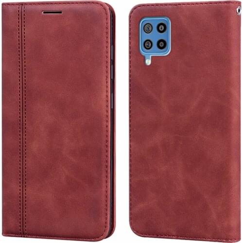 Buisness Case For Samsung Galaxy A22 A32 A42 A52 A72 A02 A022F M32 M42 Flip Cover For Samsung F02s F12 F22 F52 5G F62 F41 Fundas