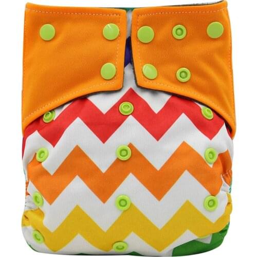 Ohbabyka Baby Diaper Resuable Nappies Couche Lavable Newborn Baby Pocket Cloth Diapers Character Washable Nappy Diaper Cover