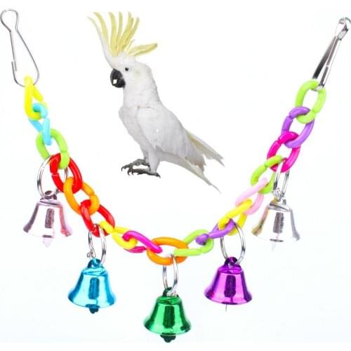 Bird Toys For African Grey Parrots And Pet Cage Accessories Cockatiel Perch Budgie Parakeet Decoration jouet oiseaux