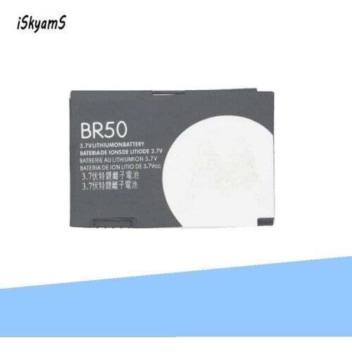 ISkyamS 1x 710mAh BR50 BR 50 Battery for Motorola RAZR V3 V3c V3E V3m V3T V3Z V3i V3IM PEBL U6 Prolife 300 500 Batteries