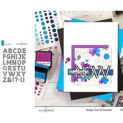 Modern Alphabet Metal Cutting Dies Stamps Scrapbooking Diary Decor Stencil Embossed Template Diy Greeting Card Handmade 2021 New