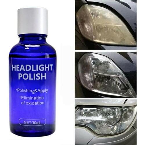Newly High Density Headlight Polish Liquid Cars Restoration Fluid Durable Car Repairing Kit