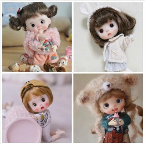 OB11 doll head customization 1/8 BJD dolls OB doll head DIY polymer clay 2020313