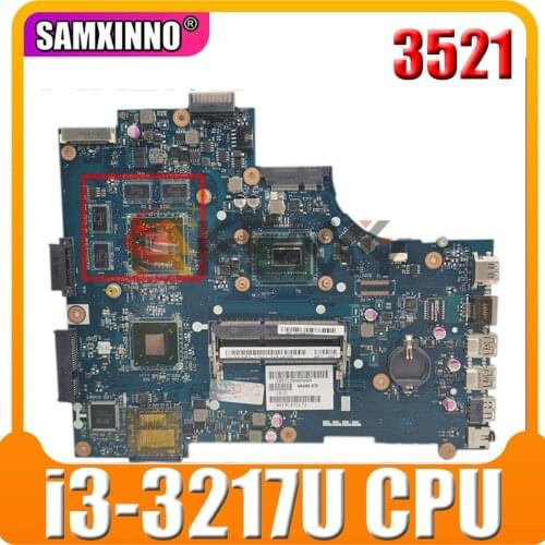 Original Laptop motherboard For DELL Inspiron 3521 i3-3217U Mainboard CN-0MFPVH 0MFPVH LA-9104P SR0N9 216-0833000 DDR3