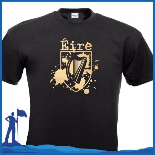 Adults Casual Tee Shirt Homme T-Shirt Men Fashion T-Shirt Ireland Dublin customize T Shirt 100% cotton