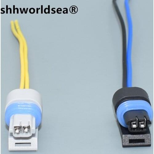 Shhworldsea auto waterproof 1.5mm female 2pin connector 12162193 Water temperature sensor plug