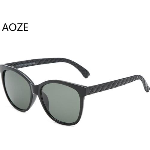 AOZE 2020 Luxury Cat eyes Sunglasses Women Vintage Steampunk Sunglass Men Female Oculos Feminino Gafas Lentes De Sol UV400