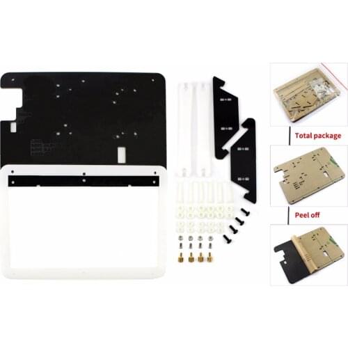 Waveshare Bicolor Case/Cover for Raspberry Pi 7inch HDMI LCD Combines the Touchscreen Display and Supported mini-PC