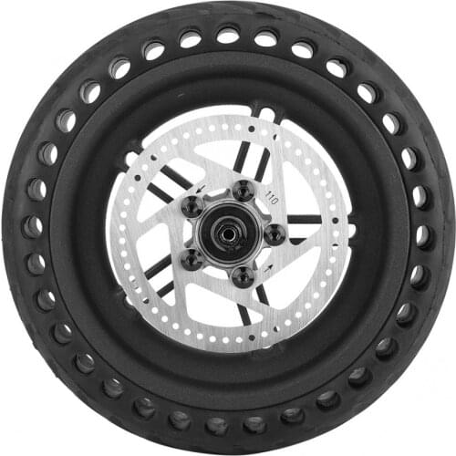 Electric Scooter Rear Tire with Wheel Hub Disc Brake Set Scooter Back Tyre for Xiaomi Mijia M365 Electric Scooter Parts