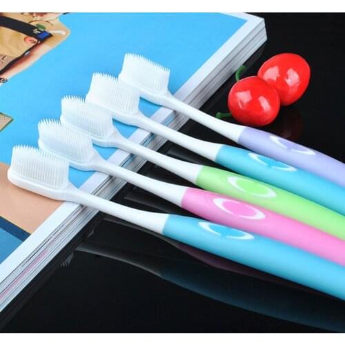 1/5PC Ultra Soft Toothbrush Nano Brush Portable Soft Hair Tooth Brush Eco Friendly Brushes Oral Cleaning Care Tools Dropshipping