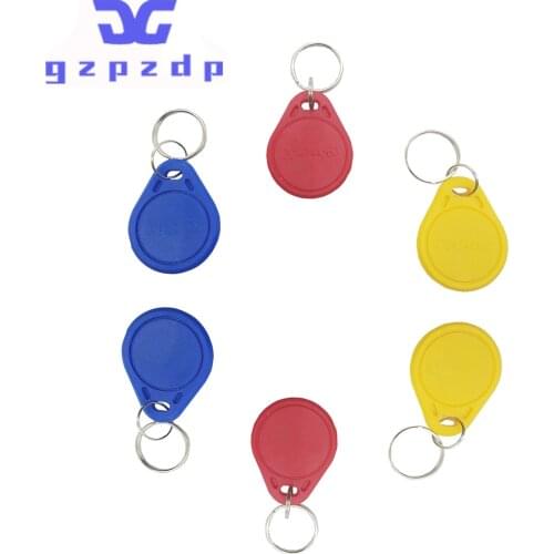 10PCS Read Only TK4100 Proximity 125Khz RFID Keyfobs Card Key Chain Card