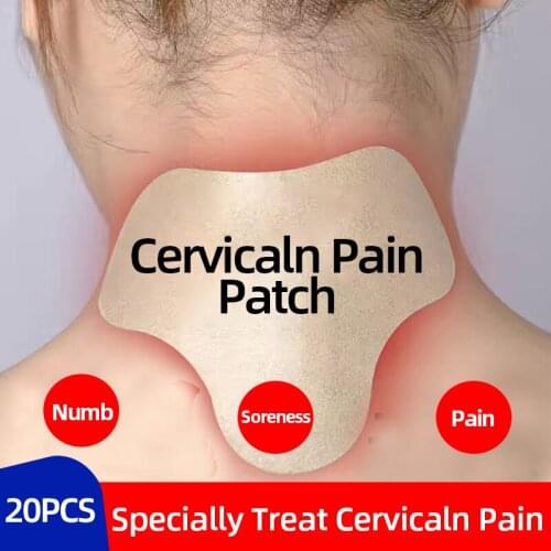 20Pcs Cervica Arthritis Joint Pain Relief Patch Chinese Herbal Medical Plaster Body Back Knee Neck Muscle Health Care Plaster