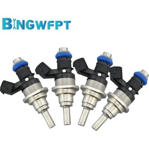 4PCS Original High Quality Fuel Injector Nozzle For Mazda 3 6 CX-7 2.3L Turbo 2006-2013 L3K9-13-250A E7T20171 L3K913250A 4G2143