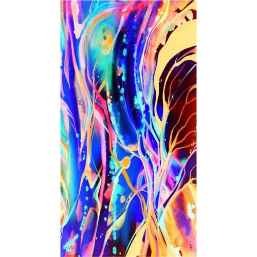 Abstract Blue Tree round square Mosaic diamond embroidery Handworke Puzzle Diy Full Display diamond painting Landscape,EE1944