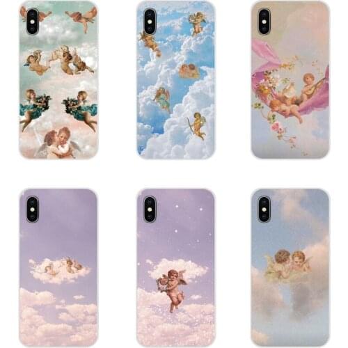For Huawei G7 G8 P8 P9 P10 P20 P30 Lite Mini Pro P Smart Plus 2017 2018 2019 Accessories Phone Cases Covers Angel Cupid Art