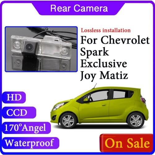 For Chevy Chevrolet Spark Exclusive Joy Matiz M100 M150 M200 M250 M300 1999~2015 Rear Look View Wide Angle Camera