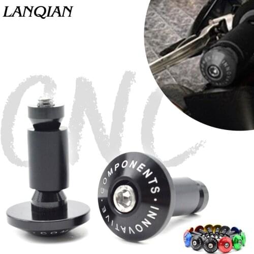 7/8''22 mm CNC motorcycle handlebar cap motocross handle bar grips ends For Benelli BN600 BN302 TNT300 600 BN TNT300 302 600 GT