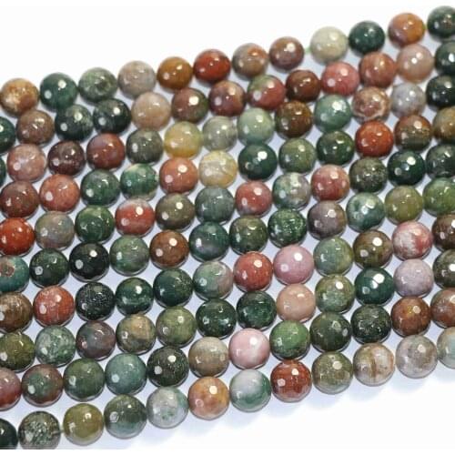 Best sale Indian agat natural stone carnelian onyx 4mm 6mm 8mm 10mm 12mm 14mm stone faceted round loose beads diy jewelry A08