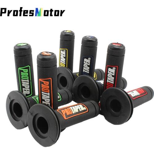 Motorcycle Handlebar Handle Gel Grips Pro Taper Fit For 7/8" Handlebar Rubber Gel Hand Grips Dirt Pit Bike Motocross