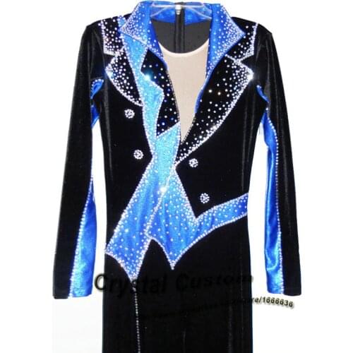 Custom Figure Skating Clothes For Men /Boys Fashion New Brand Vogue Figure Skating Competition Costume DR3131