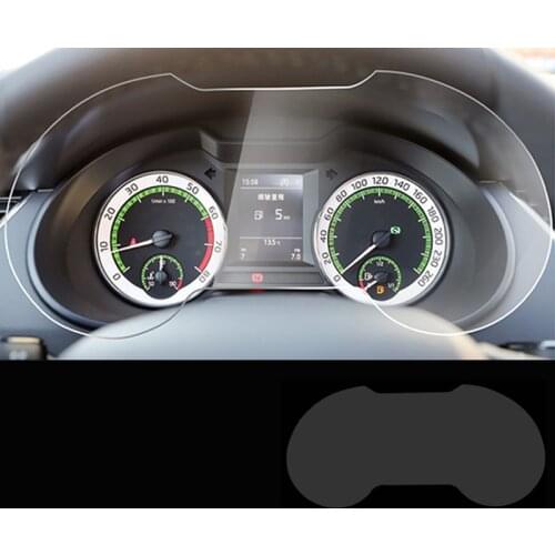 Lsrtw2017 TPU car dashboard screen protector sticker film for skoda octavia a7 2014 2015 2016 2017 2018 2019 anti-scratch superb