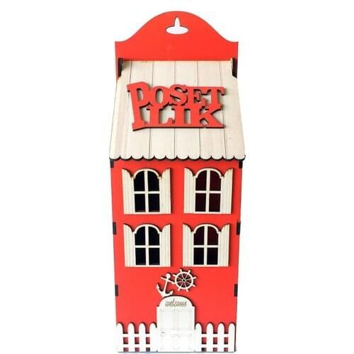 Practical Decor Kitchen Wood In Bag Storage red