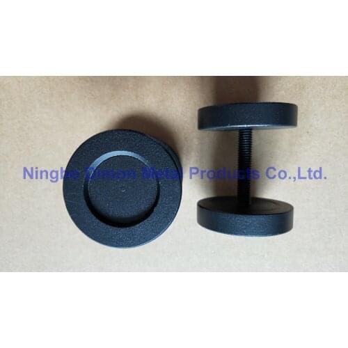 Dimon Stainless steel door handle wood sliding door handle America style sliding barn door handle iron door knob DM-WDL002