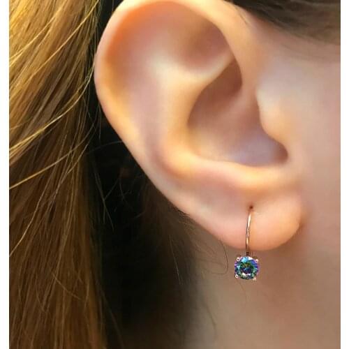 STELA MİSTİK TOPAZ EARRINGS