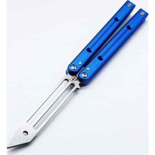 Butterfly In Knife SQUID TRAINER Knife Baliplus Aluminum Alloy Handle 420 Stainless Steel Blade Tactical Folding Pocket Knifes