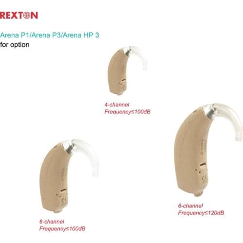 Siemens Signia Sub-Brand Rexton Digital BTE Hearing Aid Arena P Arena P3 Arena HP3 Drop Shipping Same as Fast P,FUN P, FUN SP