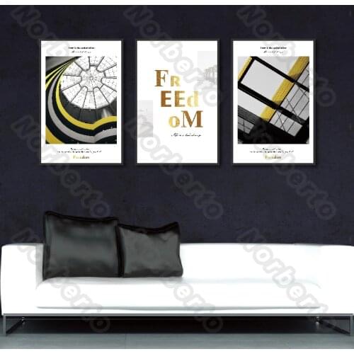 Modern Style Canvas Painting Wall Poster Corners of Grand Buildings Painting Picture for Living Room and Bedroom Wall Decoratio
