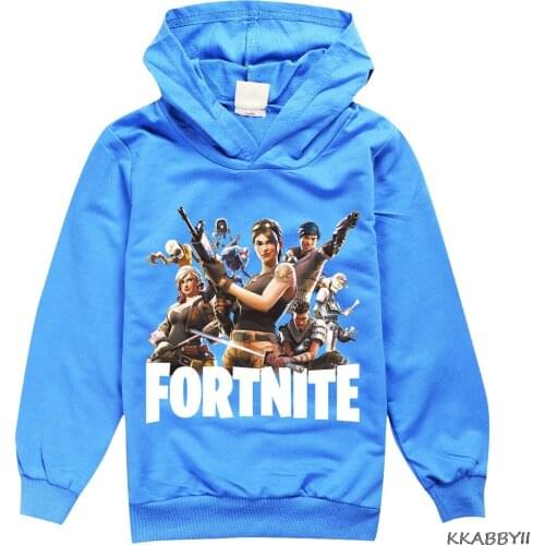 Fortnite Spring And Autumn Sweatshirt New Boys Hoodie Cotton Print Girls Fashion Hoodie