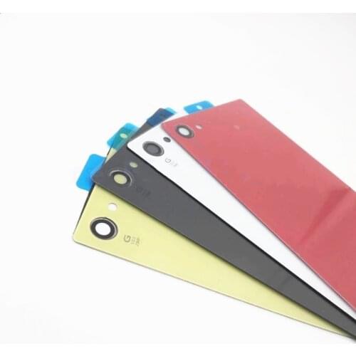 Back Battery Cover Door For Sony Xperia Z5 Compact Mini E5803 E5823 Housing Rear Glass Case With NFC And Logo