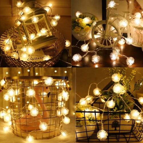2M USB Snow/Ball/Star Warm White/Multi String Lights Holiday Fairy Light for Christmas Tree wedding Decorations Xmas Lamp Light