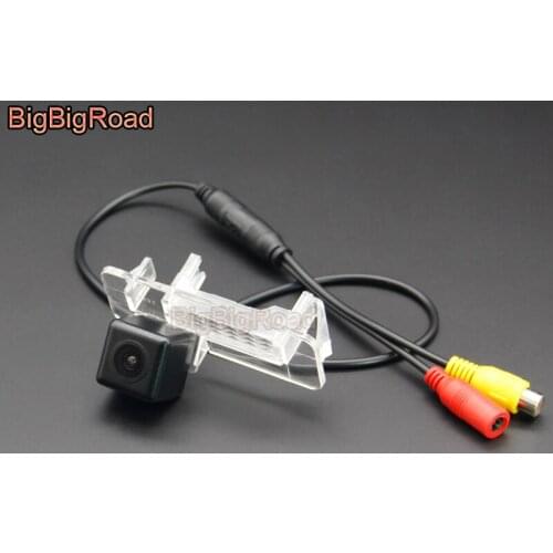 BigBigRoad Vehicle Wireless Car Rear View Backup Parking Camera HD Color Image For Mercedes Benz Smart Fortwo 2007-2012 2014