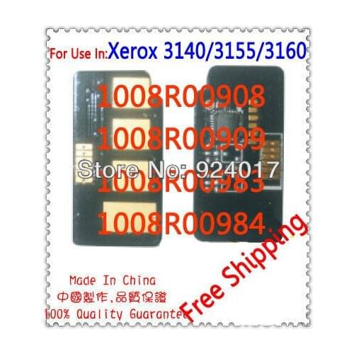 For Xerox 108R00983 108R00984 108R00908 108R00909 CWAA0804 CWAA0805 Toner Chip,For Xerox 3140 3155 3160 3155n Printer Toner Chip