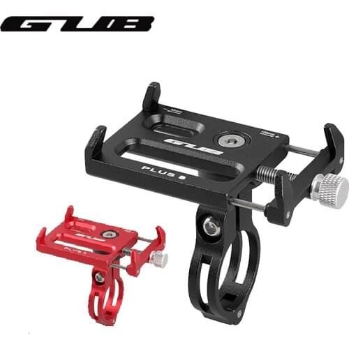 Bicycle Holders PLUS 8 Aluminum Bicycle Phone Holder MTB Mountain Road Bike Motorcycle Mobile Support Cycling Bracket Mount
