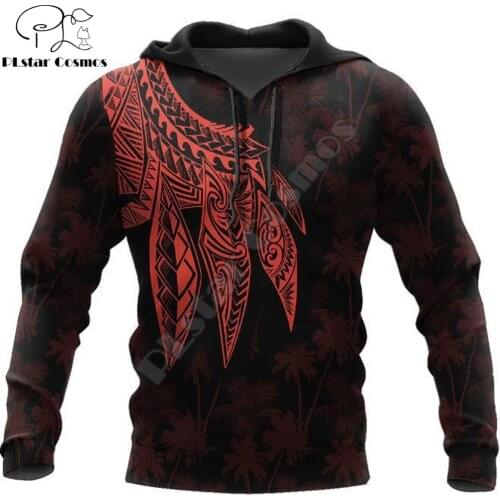 Polynesian Wing Tattoo 3D Printed Autumn Men Hoodies Unisex Casual Pullover Zip Hoodie Streetwear sudadera hombre DW0573