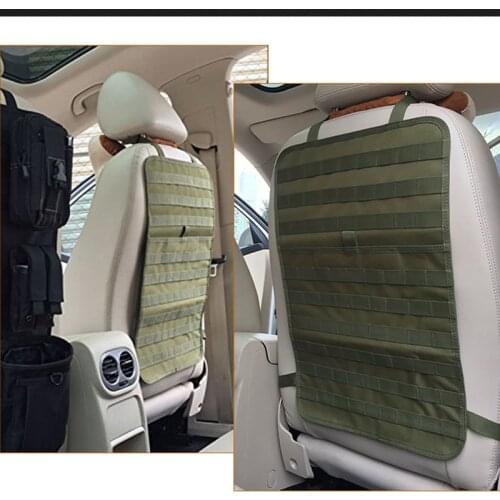 Hunting Bag Tactical MOLLE Bag Car Seat Back Organizer Storage Pouch Seat Cover Case Vehicle Panel Car Seat Cover Protector