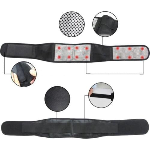 Adjustable Magnetic Therapy Self-Heating Lumbar Support Belt Waist Strap