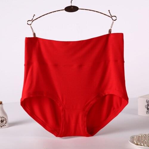 Amazing Fashion New Arrival Womens Plus Size Modal Panties Full Coverage Briefs Underwears