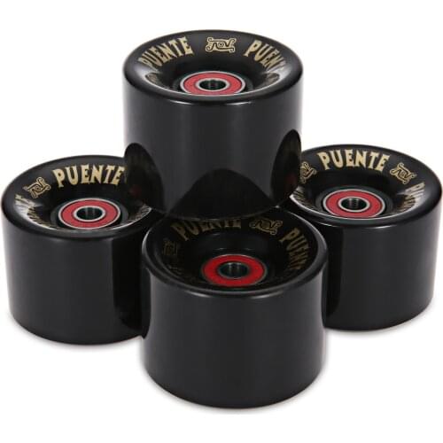 Outdoor Skateboard Wheels 4Pcs Longboard Wheel Skate Roller Skate Scooter Roue Trotinette Freestyle With Bearing 60 X 45MM